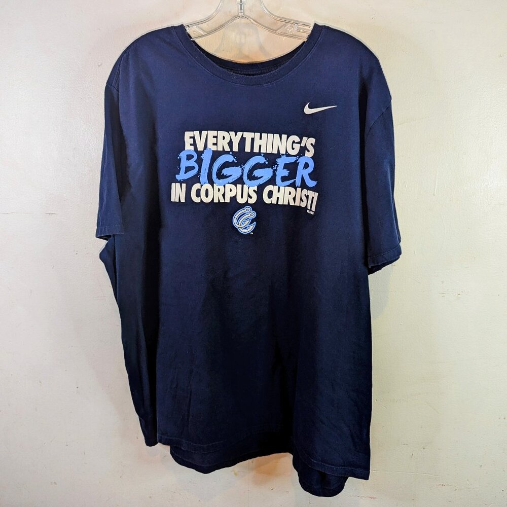 Corpus Christi Hooks Nike Shirt Size 3XL Mens Everything's Bigger MiLB Astros